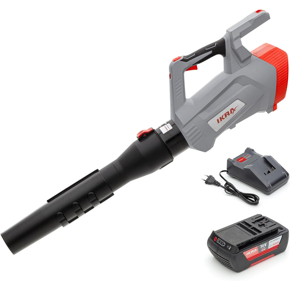 IKRA Akku Laubbläser IB-LB 36 inkl. 36V 2Ah Akku und Ladegerät