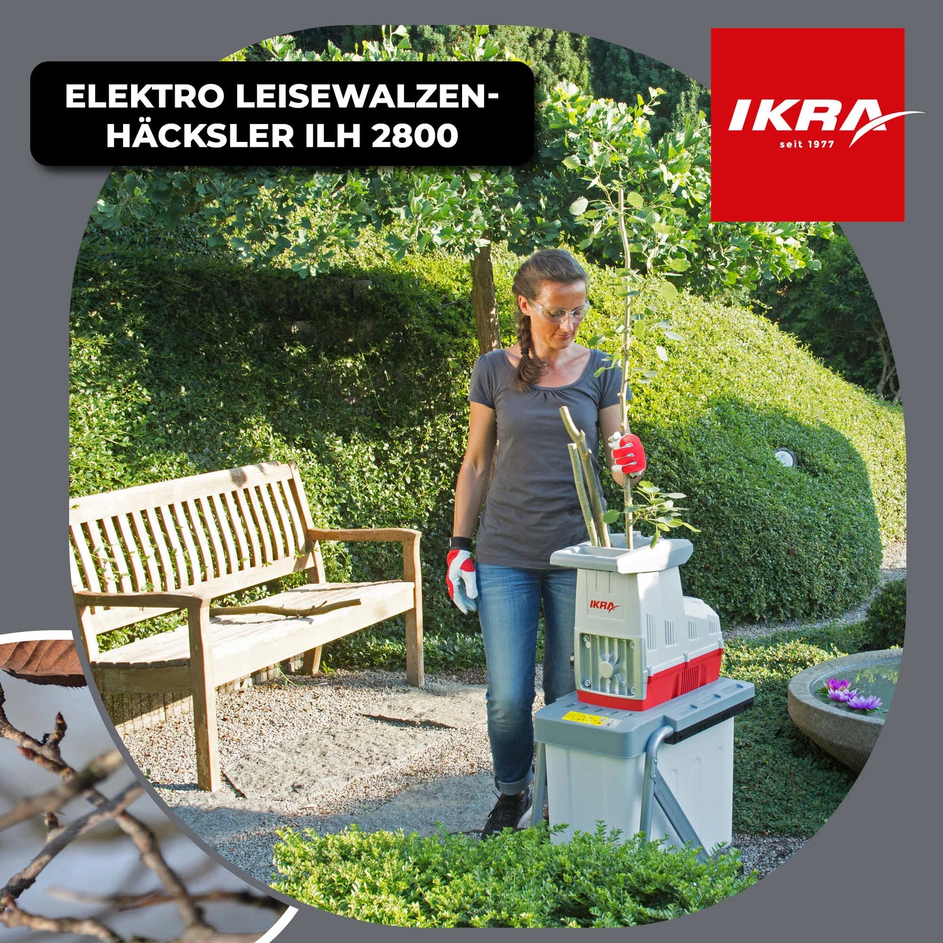 Elektro Leisewalzenhäcksler ILH 2800