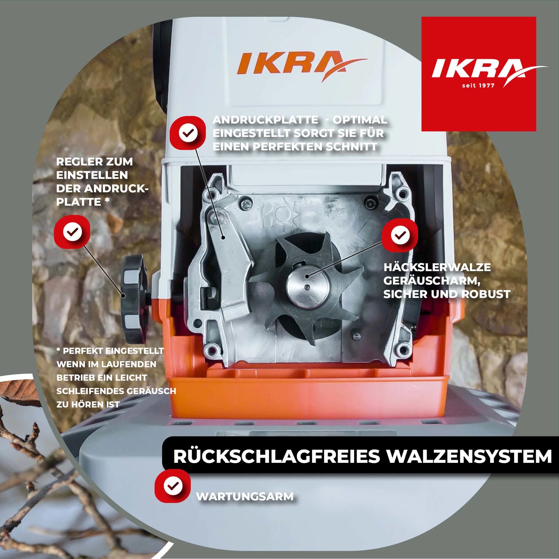 Elektro Leisewalzenhäcksler ILH 2800