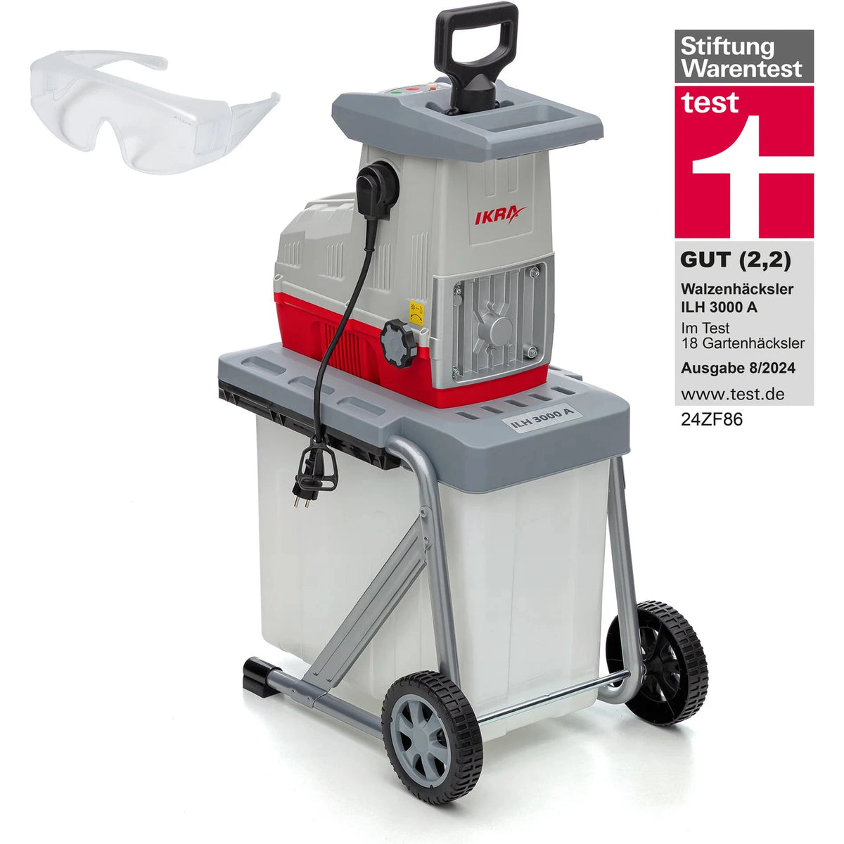 Elektro Leisewalzenhäcksler ILH 3000 A