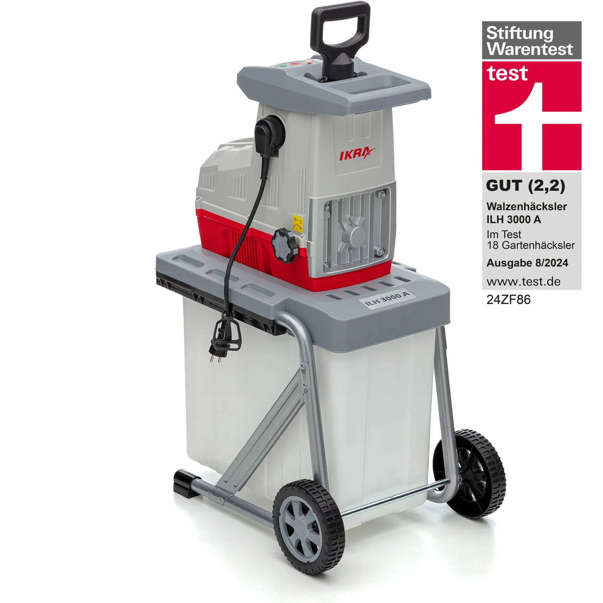 Elektro Leisewalzenhäcksler ILH 3000 A