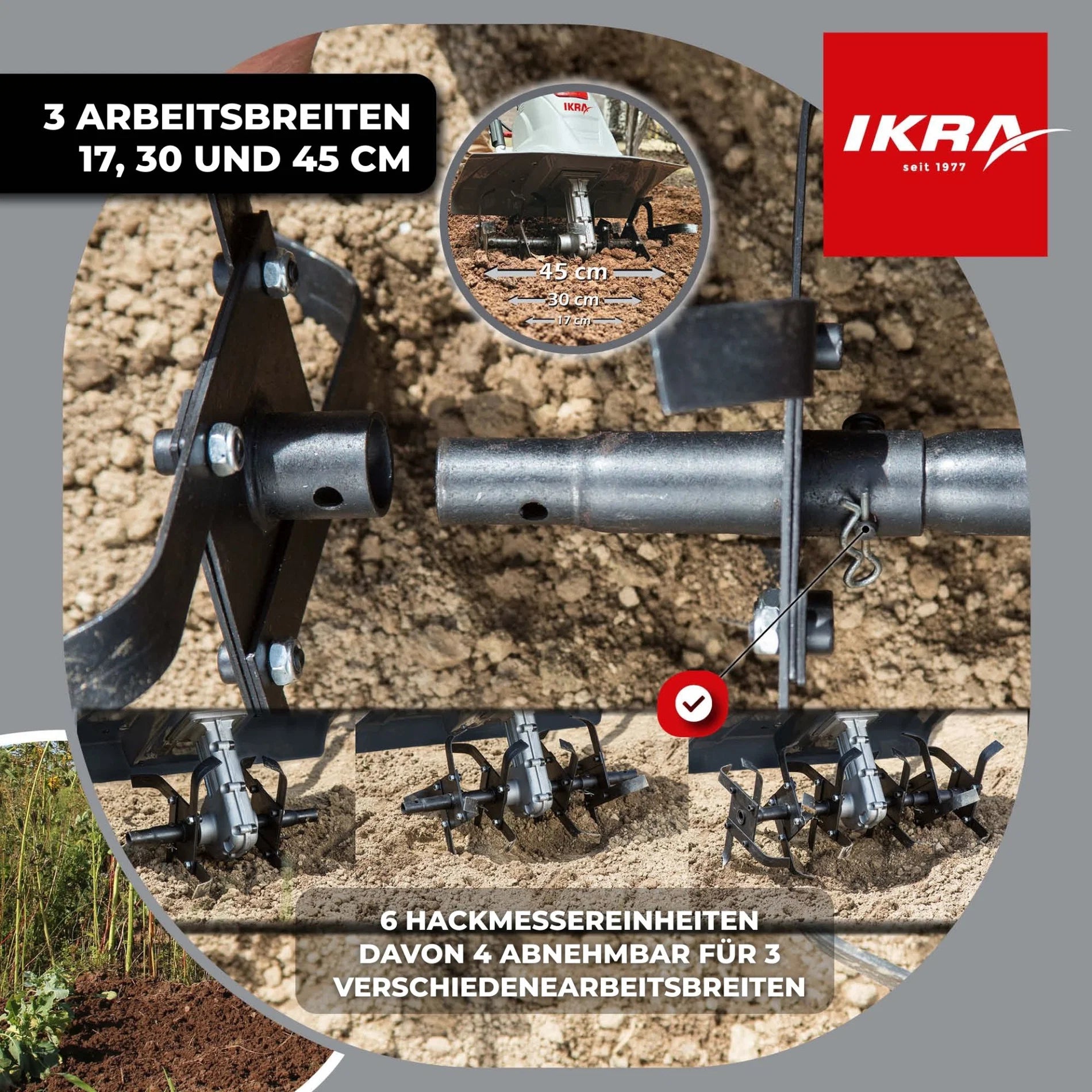 Elektro Bodenhacke FEM 1500