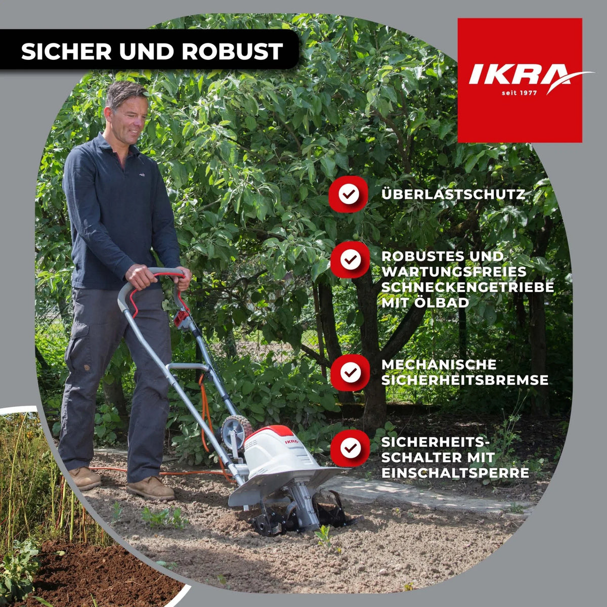 Elektro Bodenhacke FEM 1500