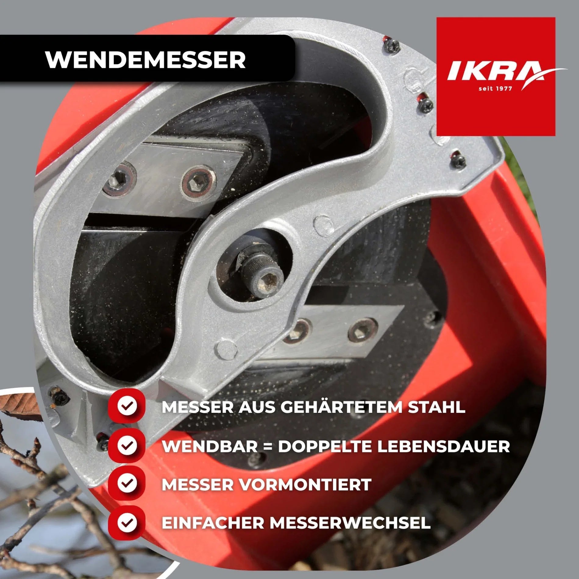 Elektro Messerhäcksler IMH 2500