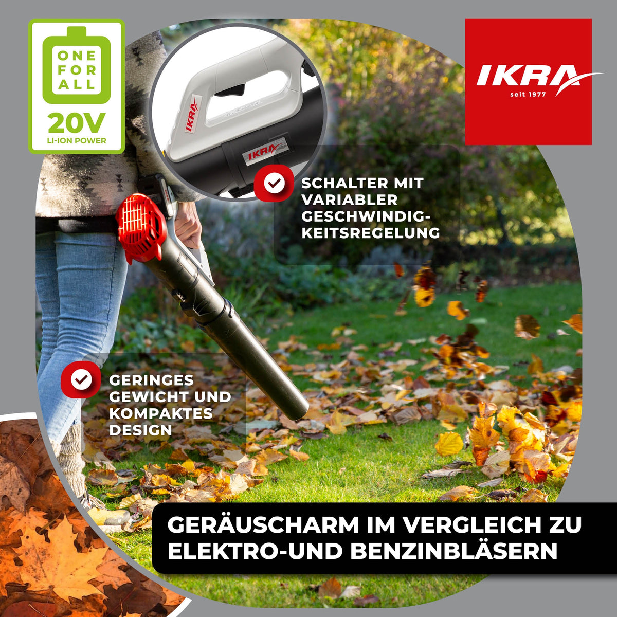 Akku Laubbläser ICB 20