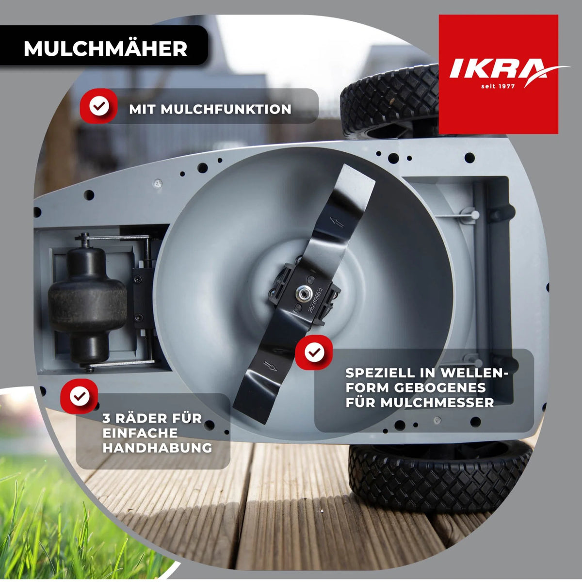 Akku Einhandmäher ICHM 20