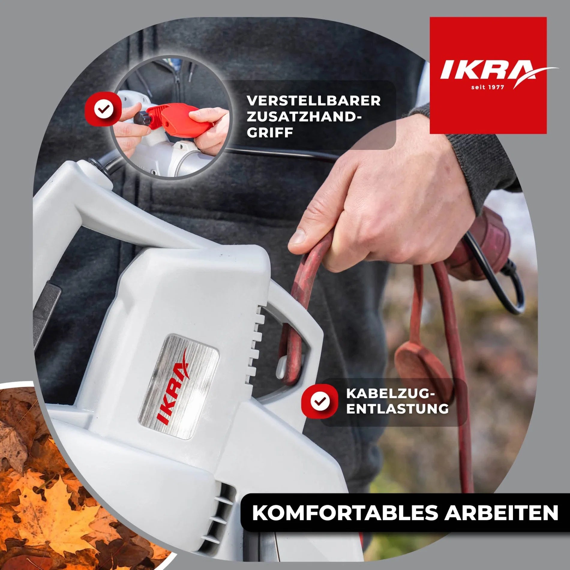 Elektro Laubbläser und -sauger IBV 3000