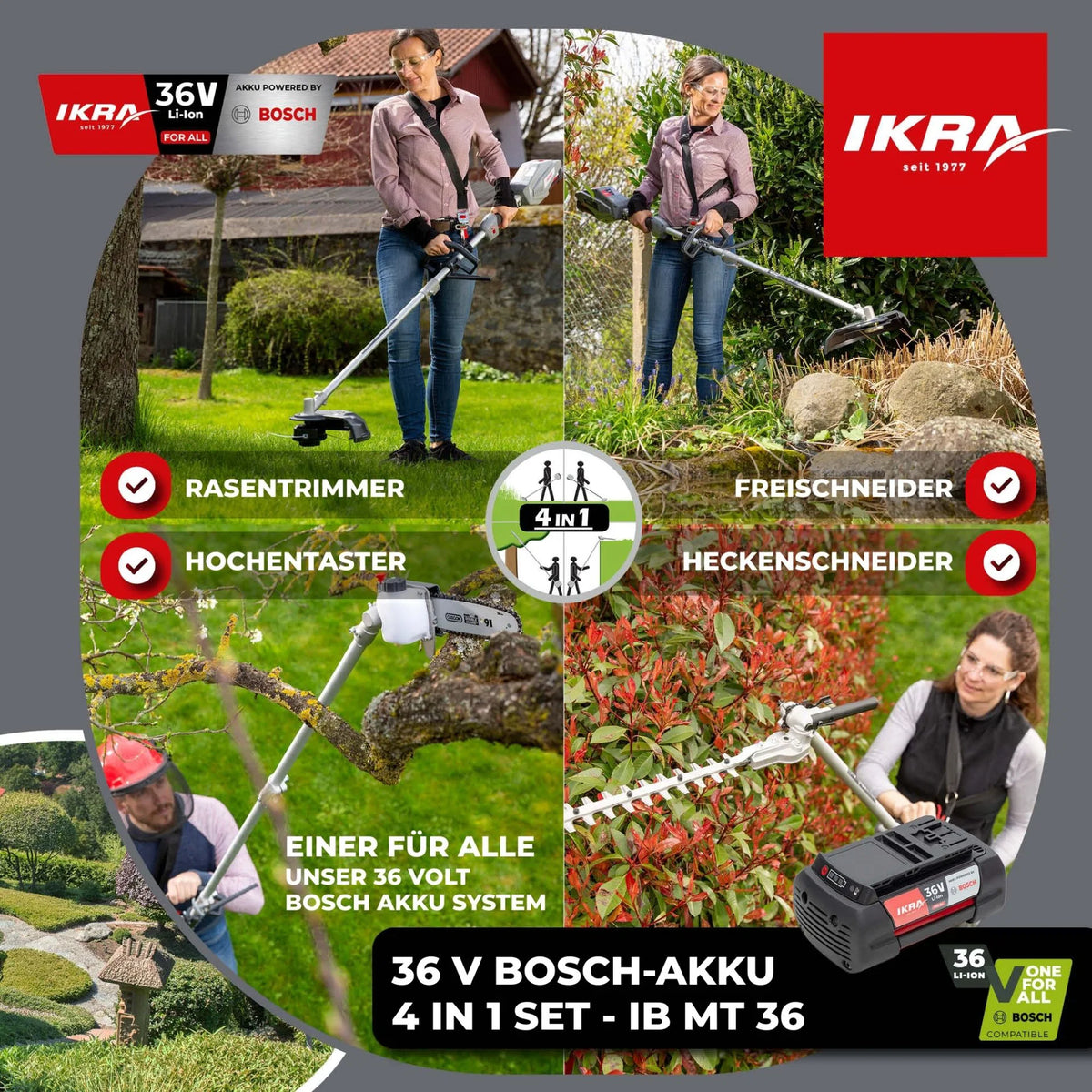Akku Multitool IB-MT 36