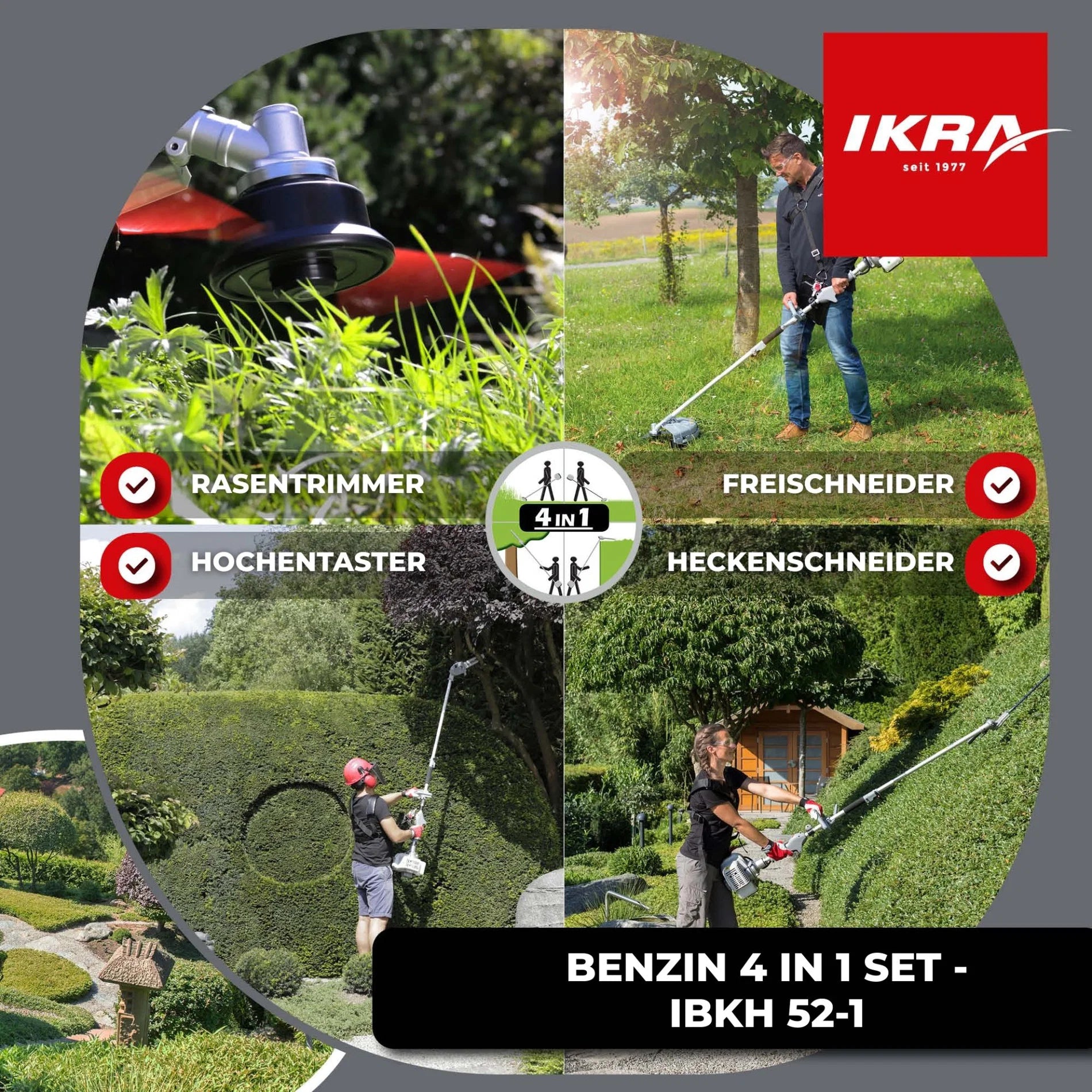 Benzin Multitool IBKH 52-1
