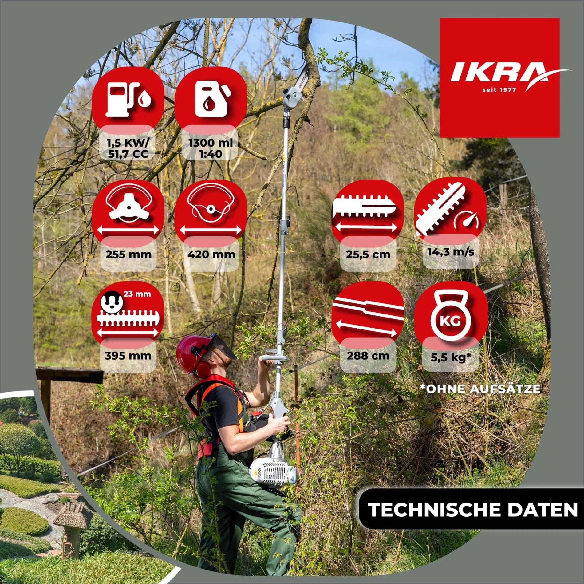 Benzin Multitool IBKH 52-1