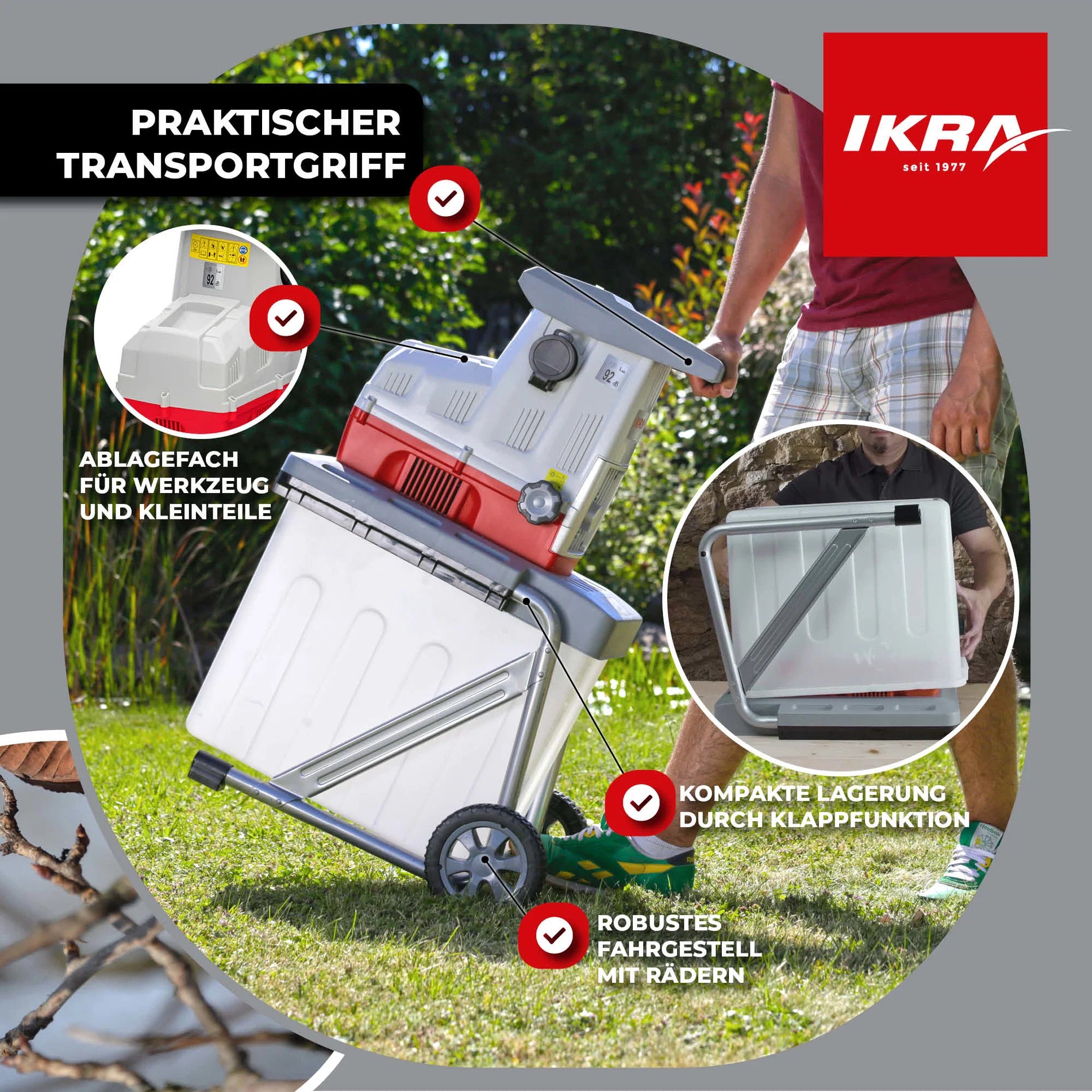 Elektro Leisewalzenhäcksler ILH 2800