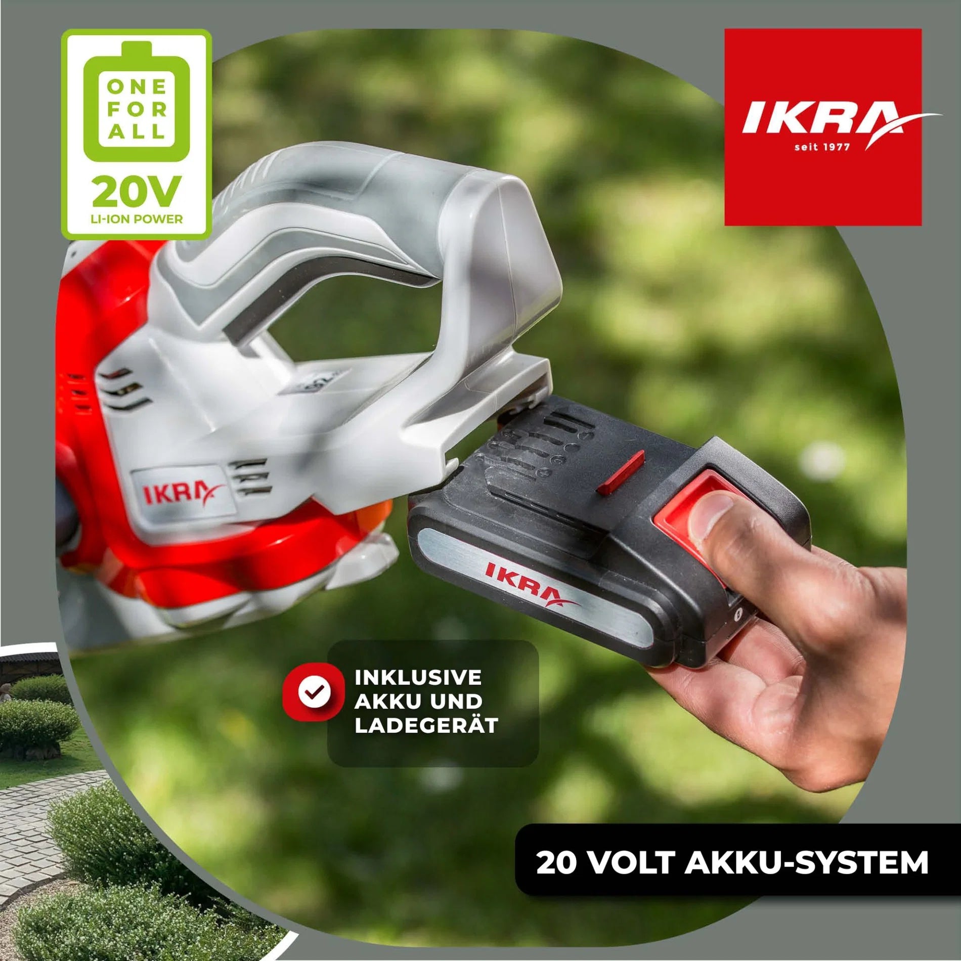 Akku Heckenschere IAHS 20-1