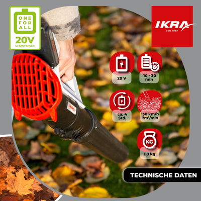 Akku Laubbläser ICB 20