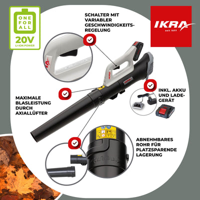 Akku Laubbläser ICB 20