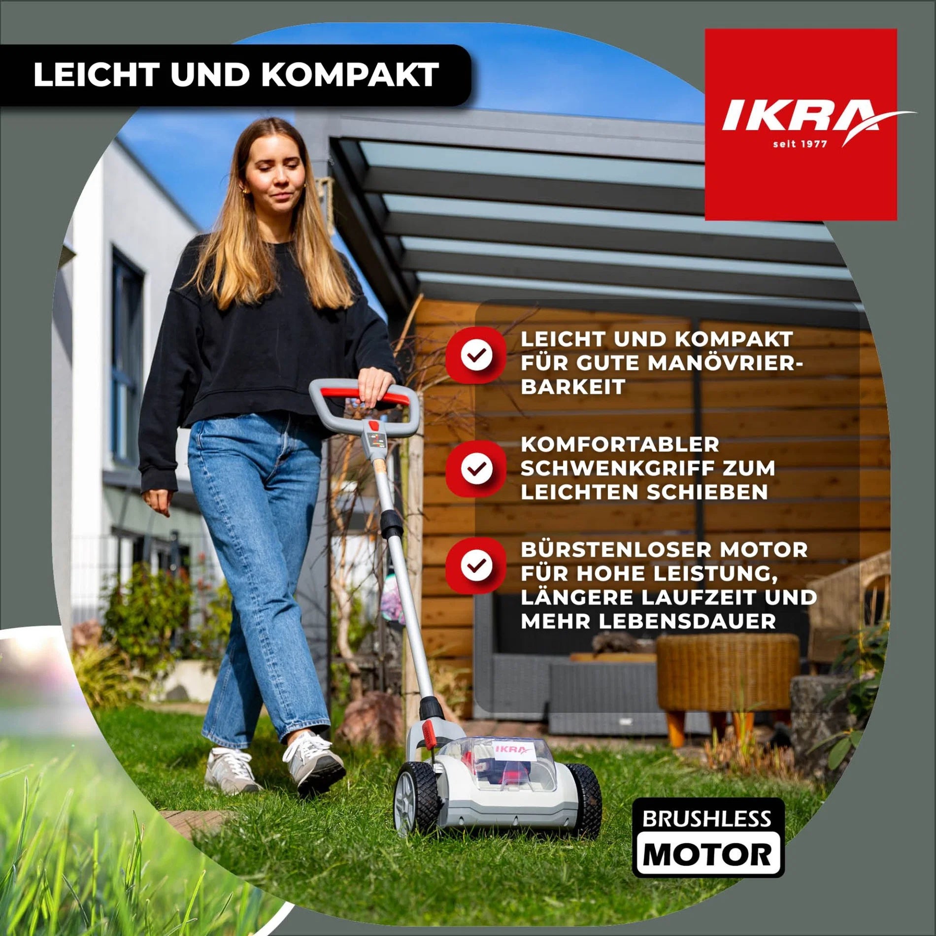 Akku Einhandmäher ICHM 20
