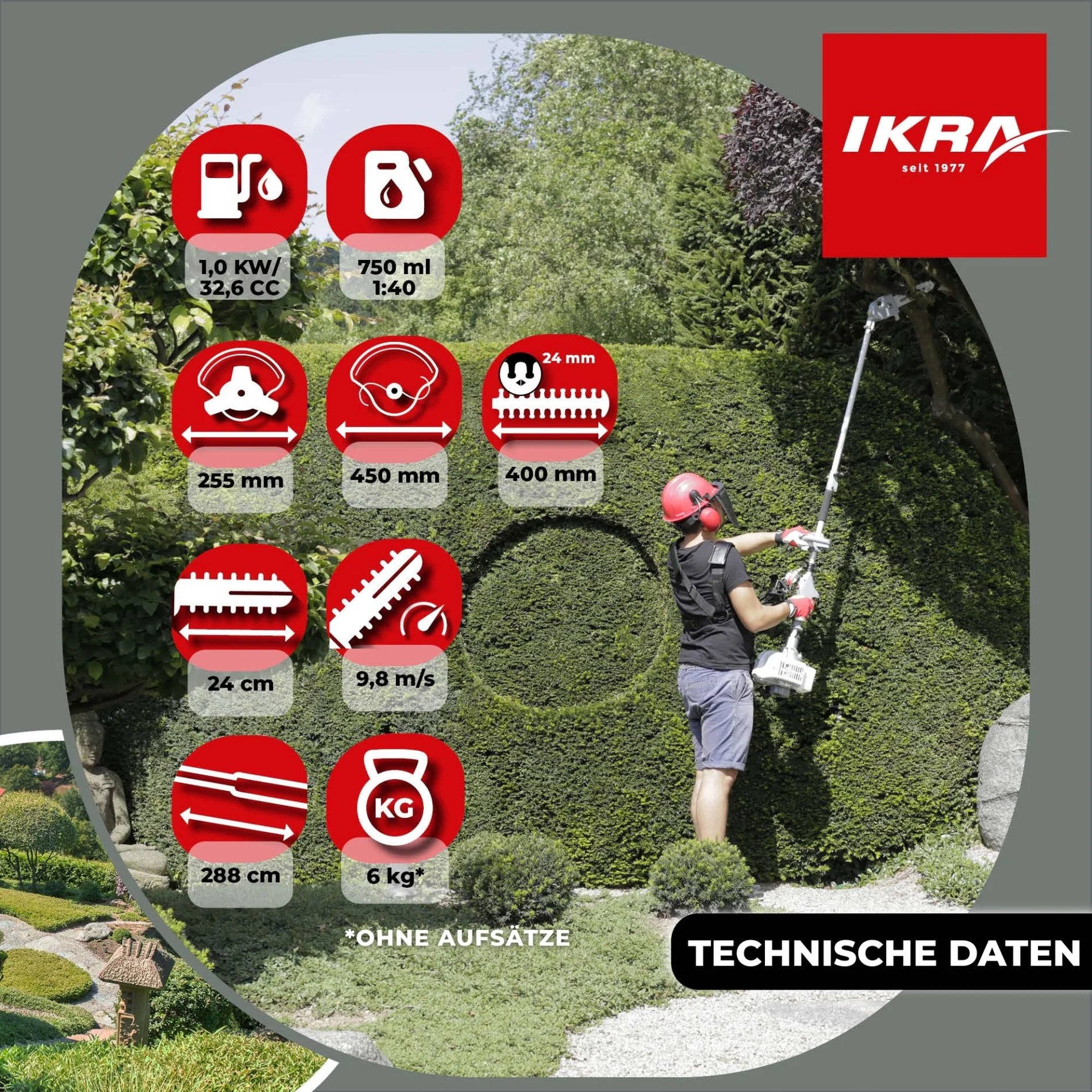 Benzin Multitool IBKH 33-1