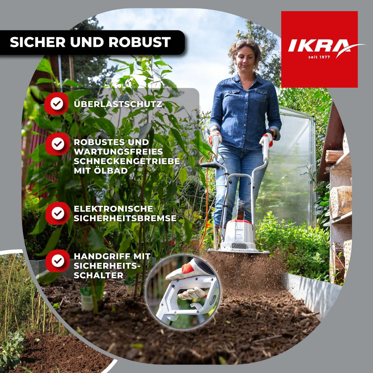 Elektro Bodenhacke IET 1030