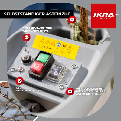 Elektro Leisewalzenhäcksler ILWH 3000