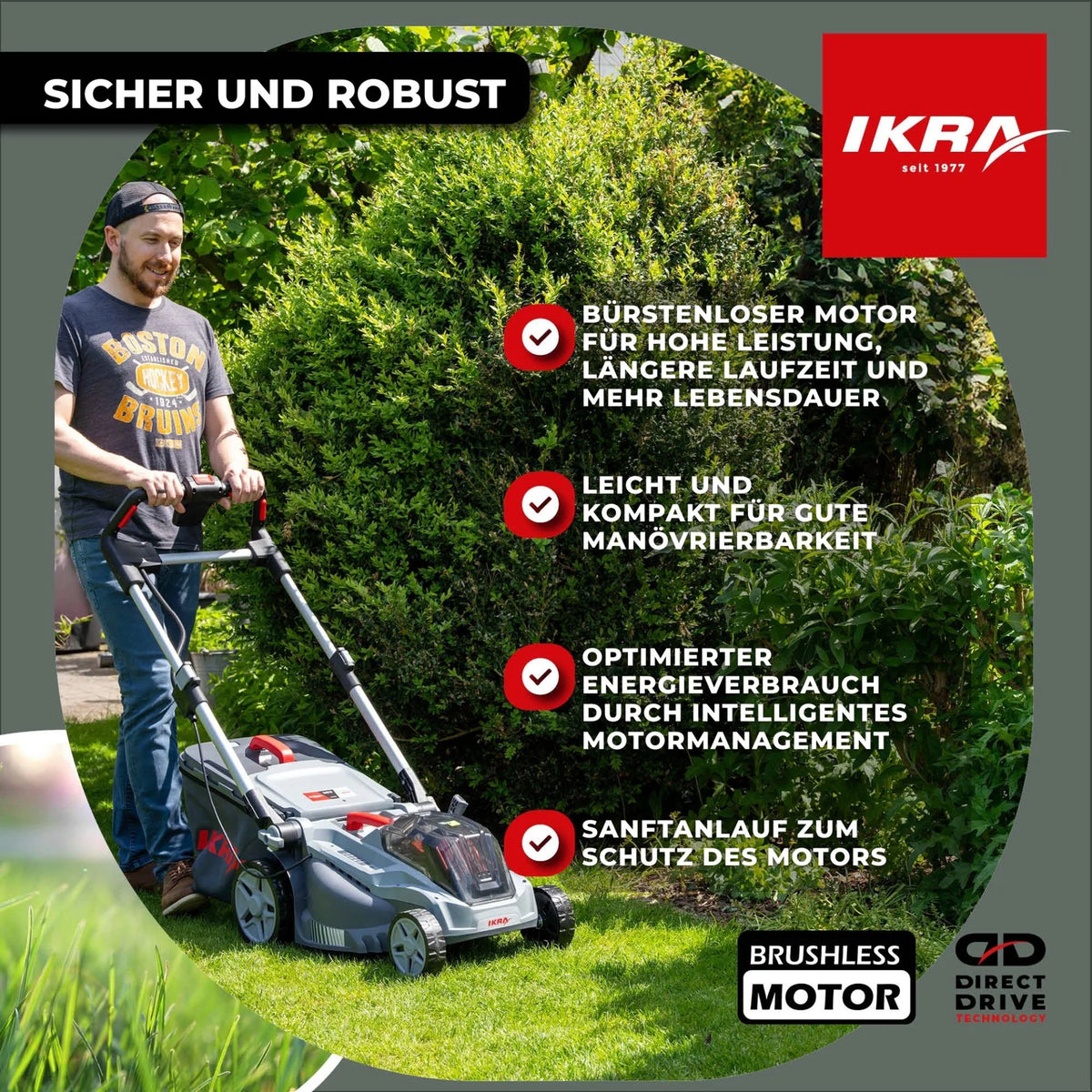 Akku Rasenmäher IB-LM 43