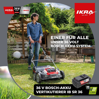 Akku Vertikutierer & Lüfter IB-SR 36