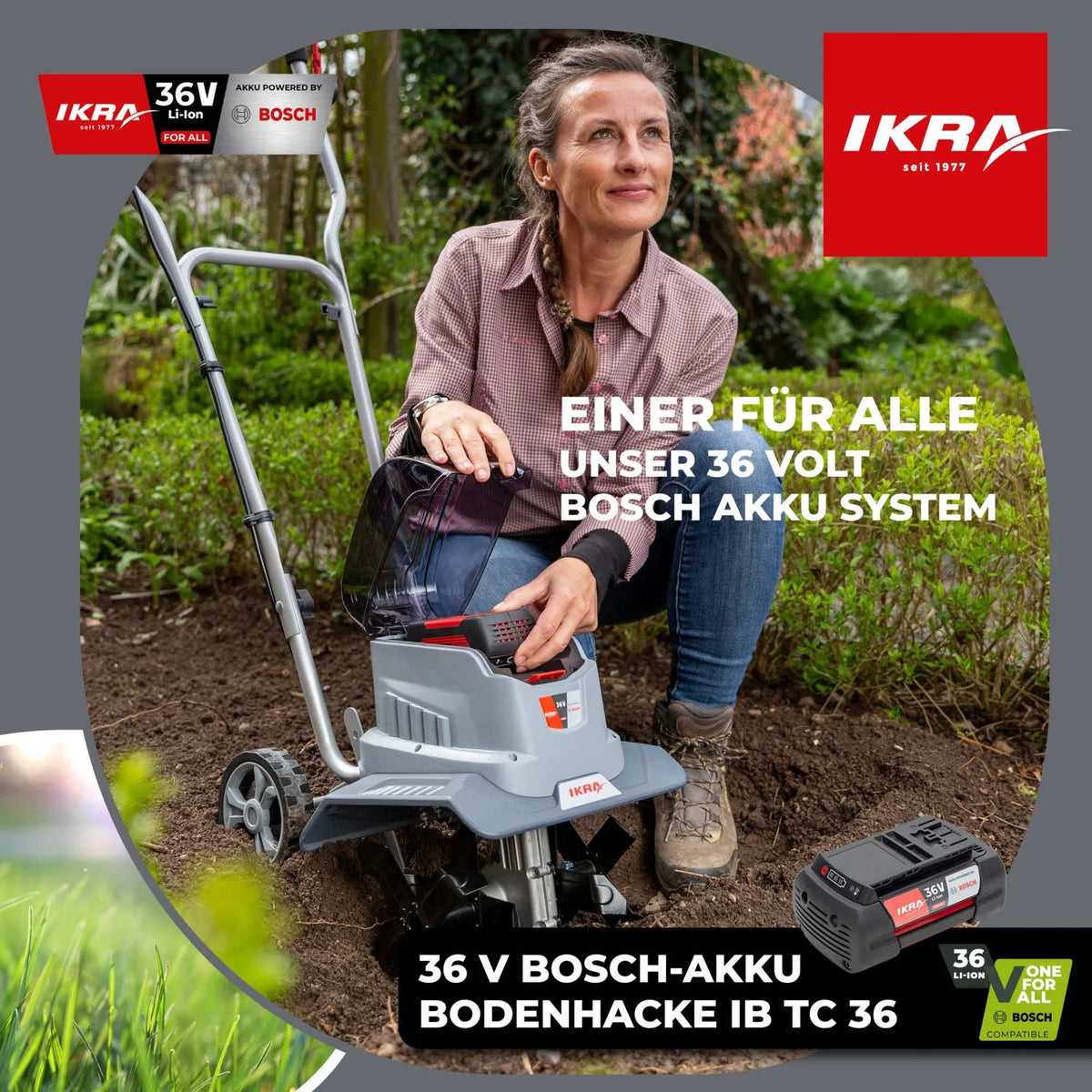 Akku Bodenhacke IB-TC 36