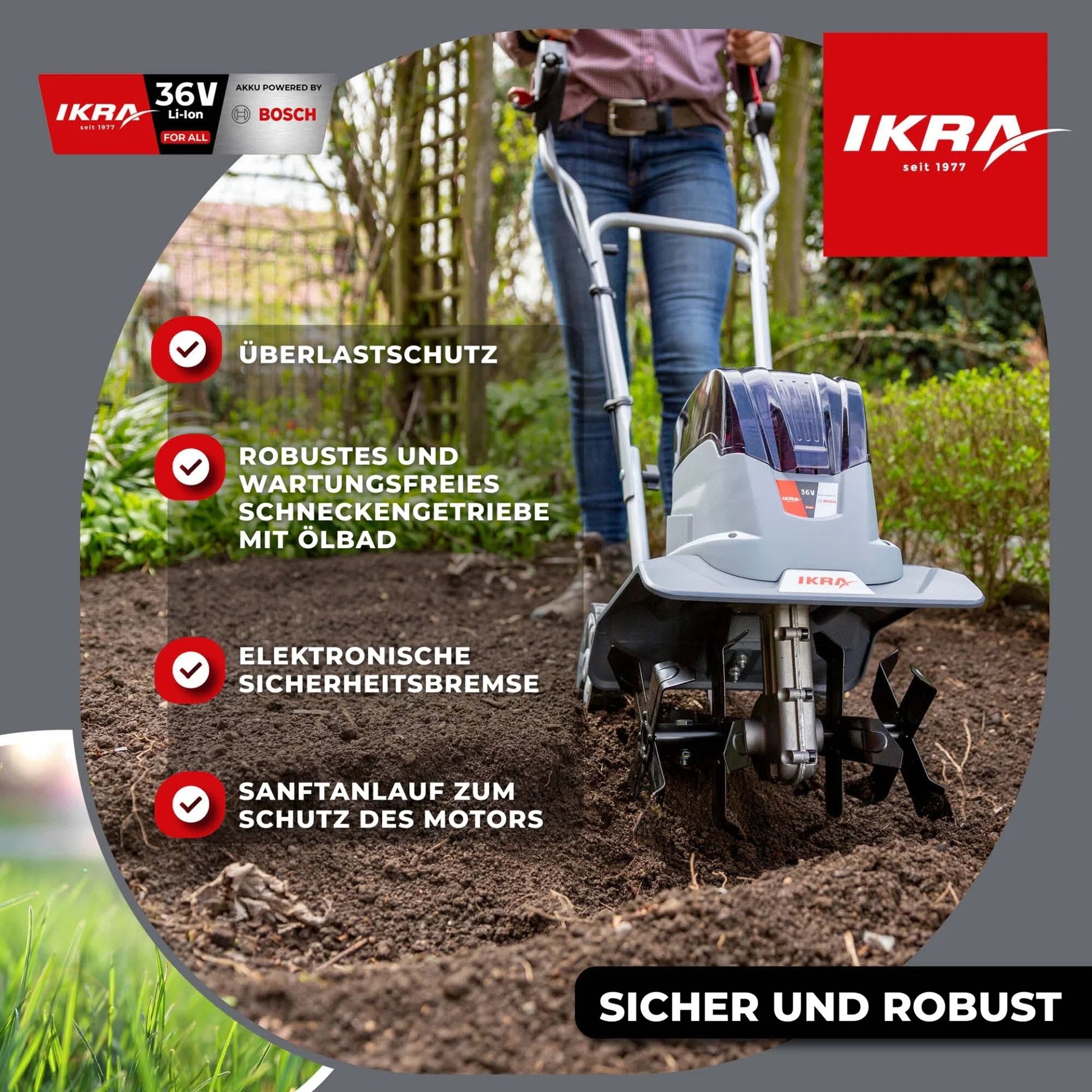 Akku Bodenhacke IB-TC 36