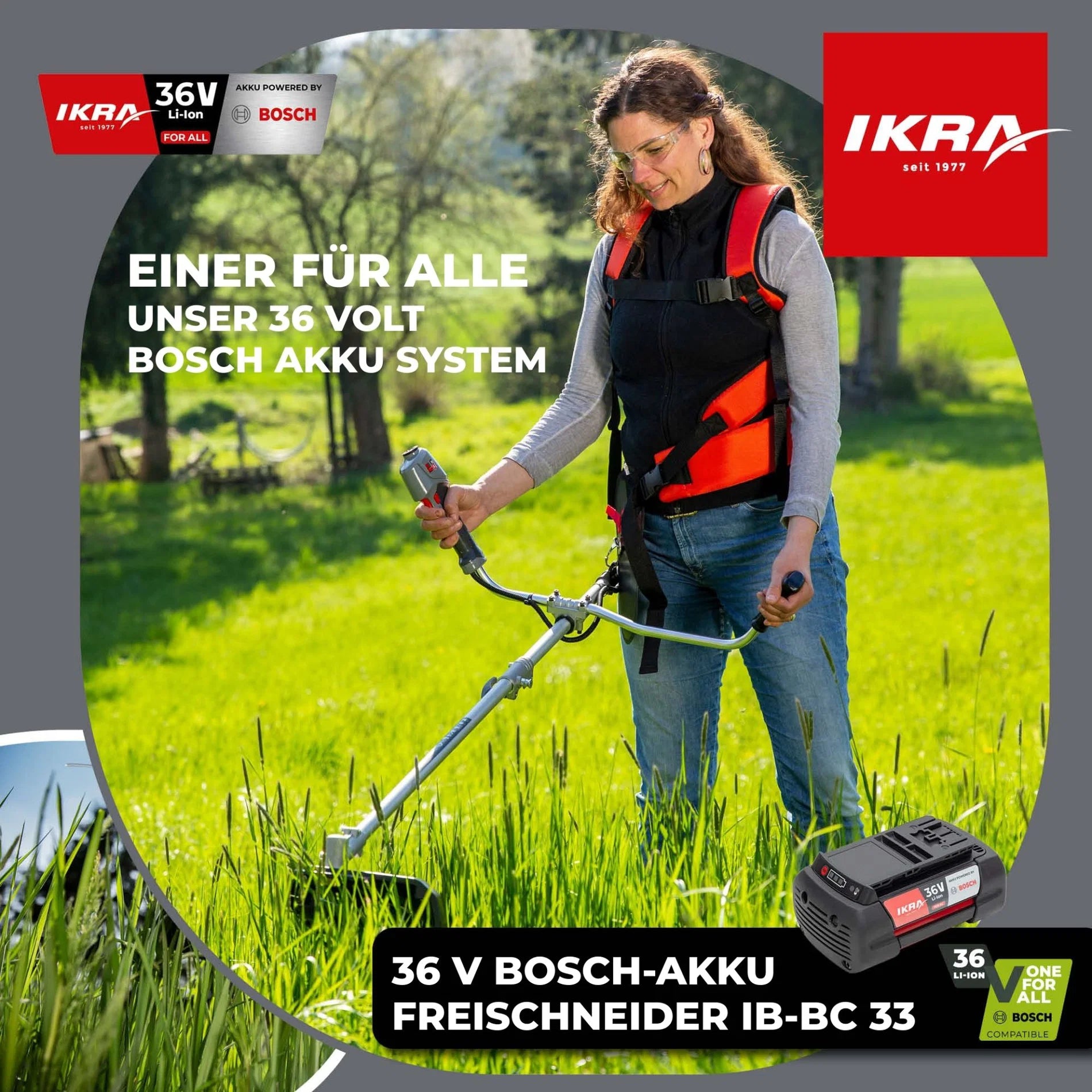 Akku Freischneider IB-BC 33