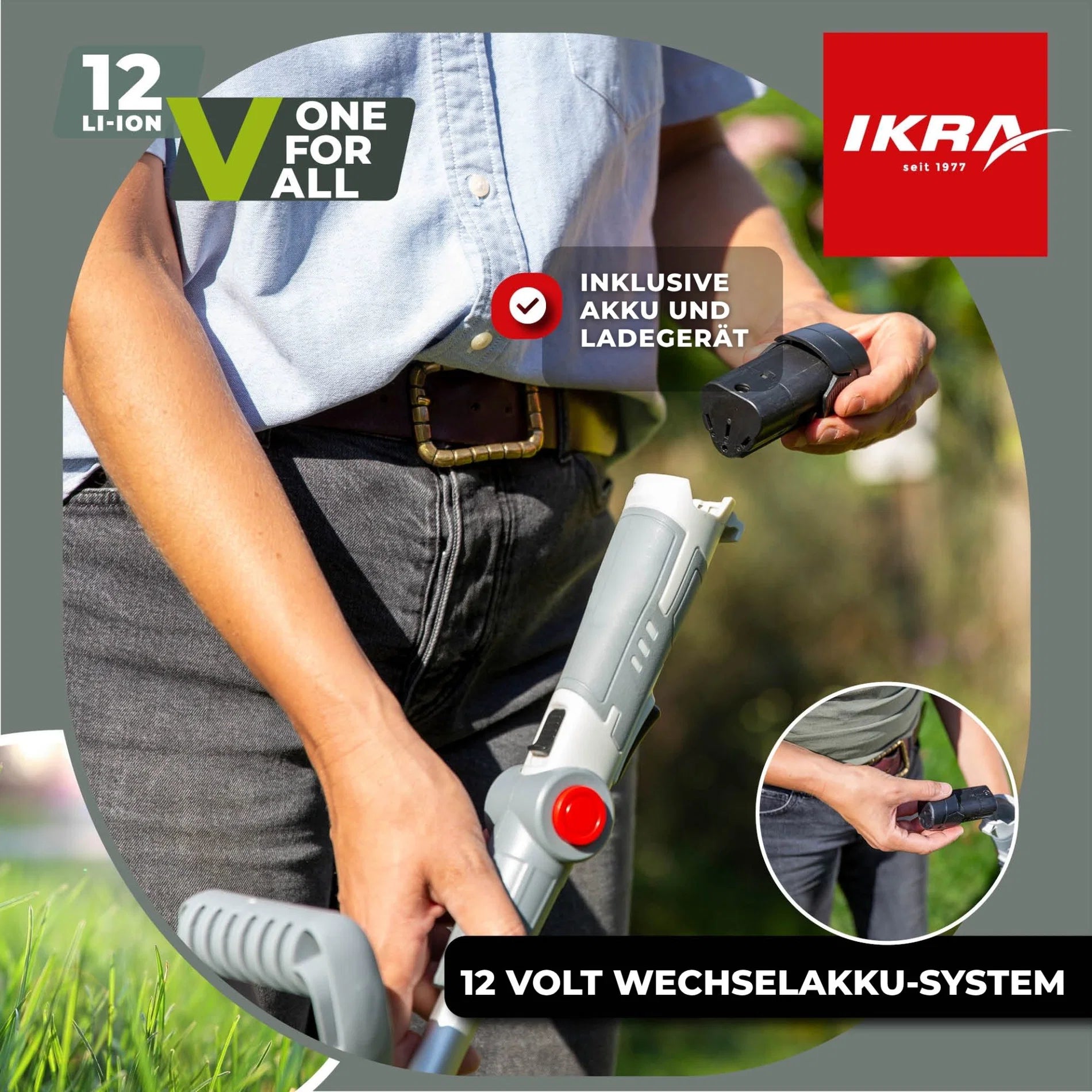 Akku Rasentrimmer IART 1224