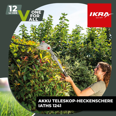 Akku Teleskop-Heckenschere IATHS 1241