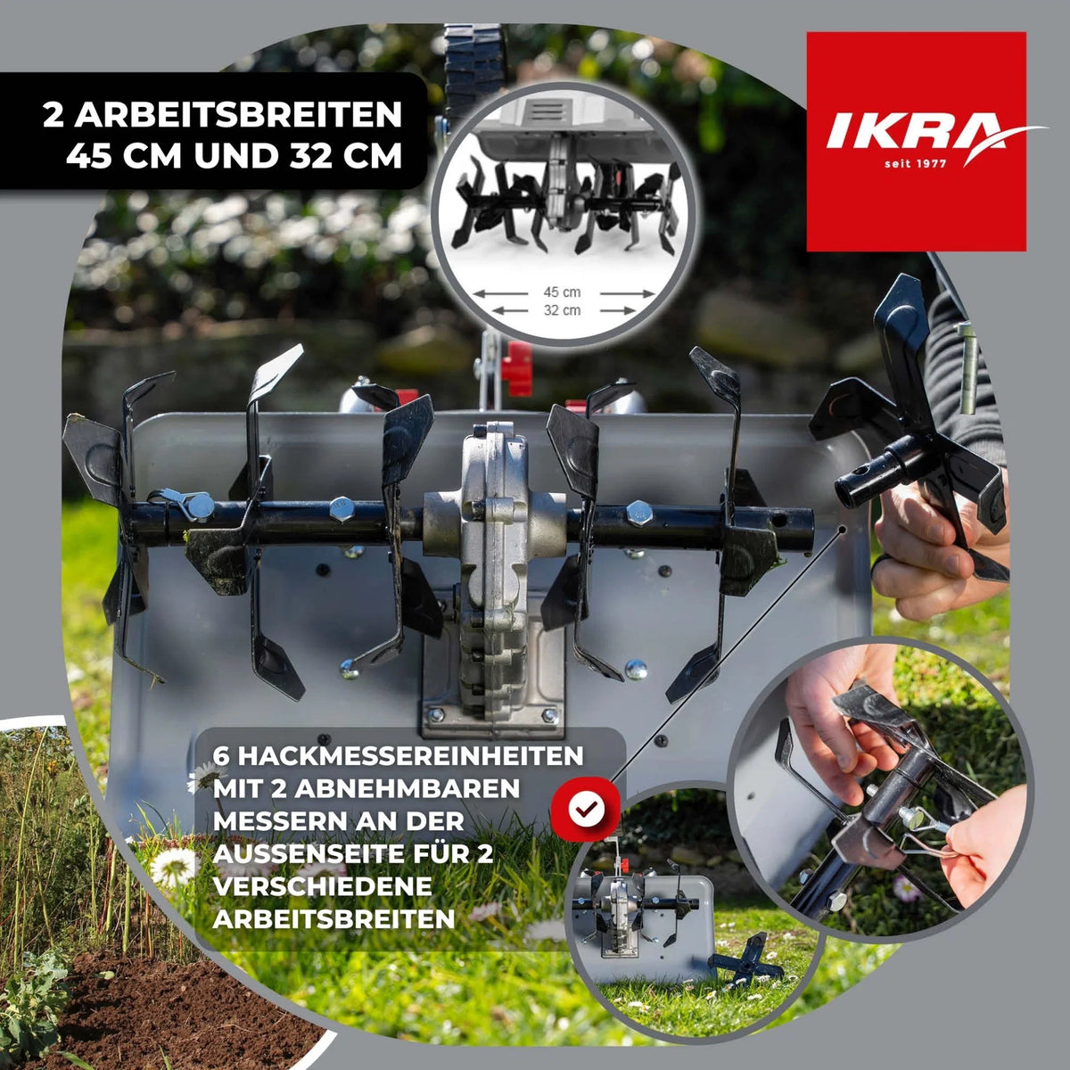 Elektro Bodenhacke IEM 1500