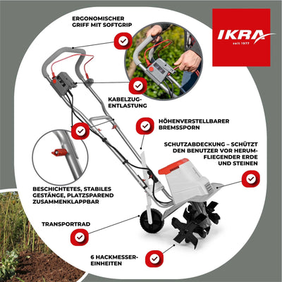 Elektro Bodenhacke IEM 1500