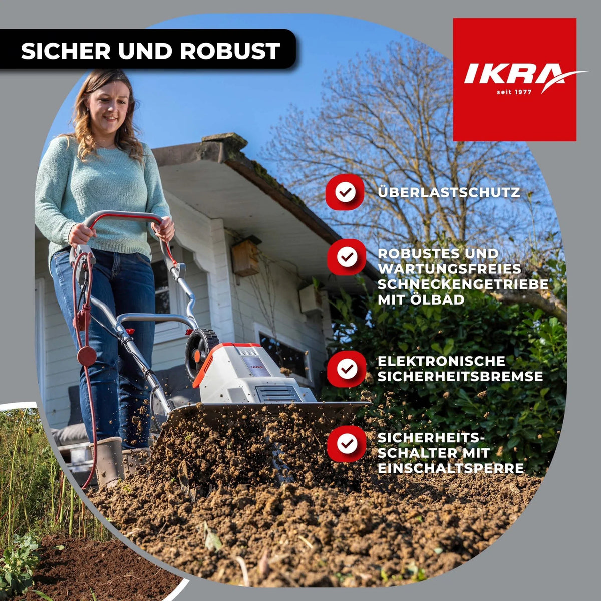 Elektro Bodenhacke IEM 1500