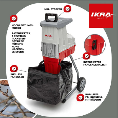 Elektro Leisewalzenhäcksler ILH 3000 S