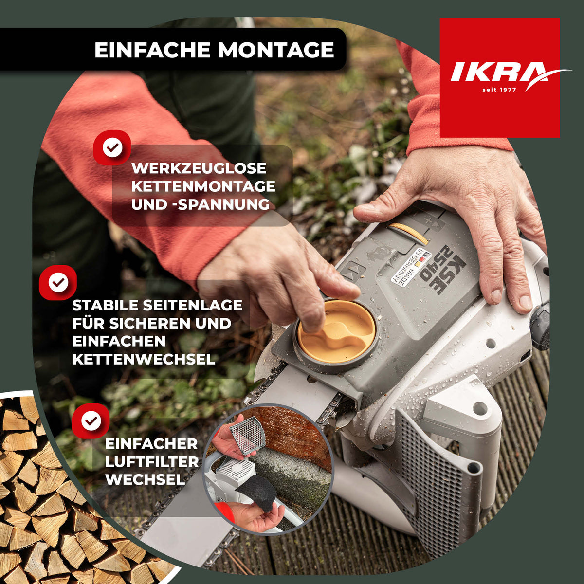 Elektro Kettensäge KSE 2540