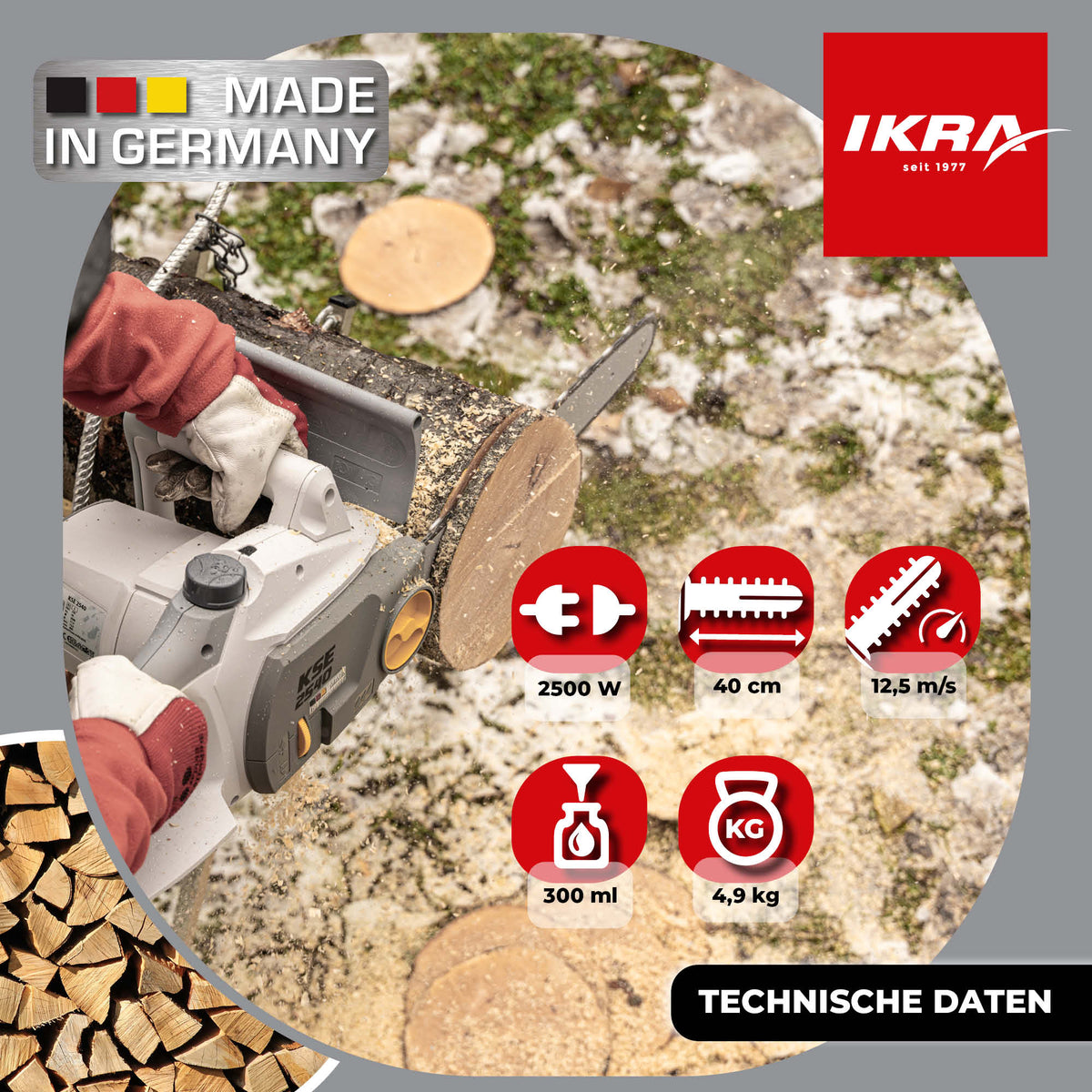 Elektro Kettensäge KSE 2540