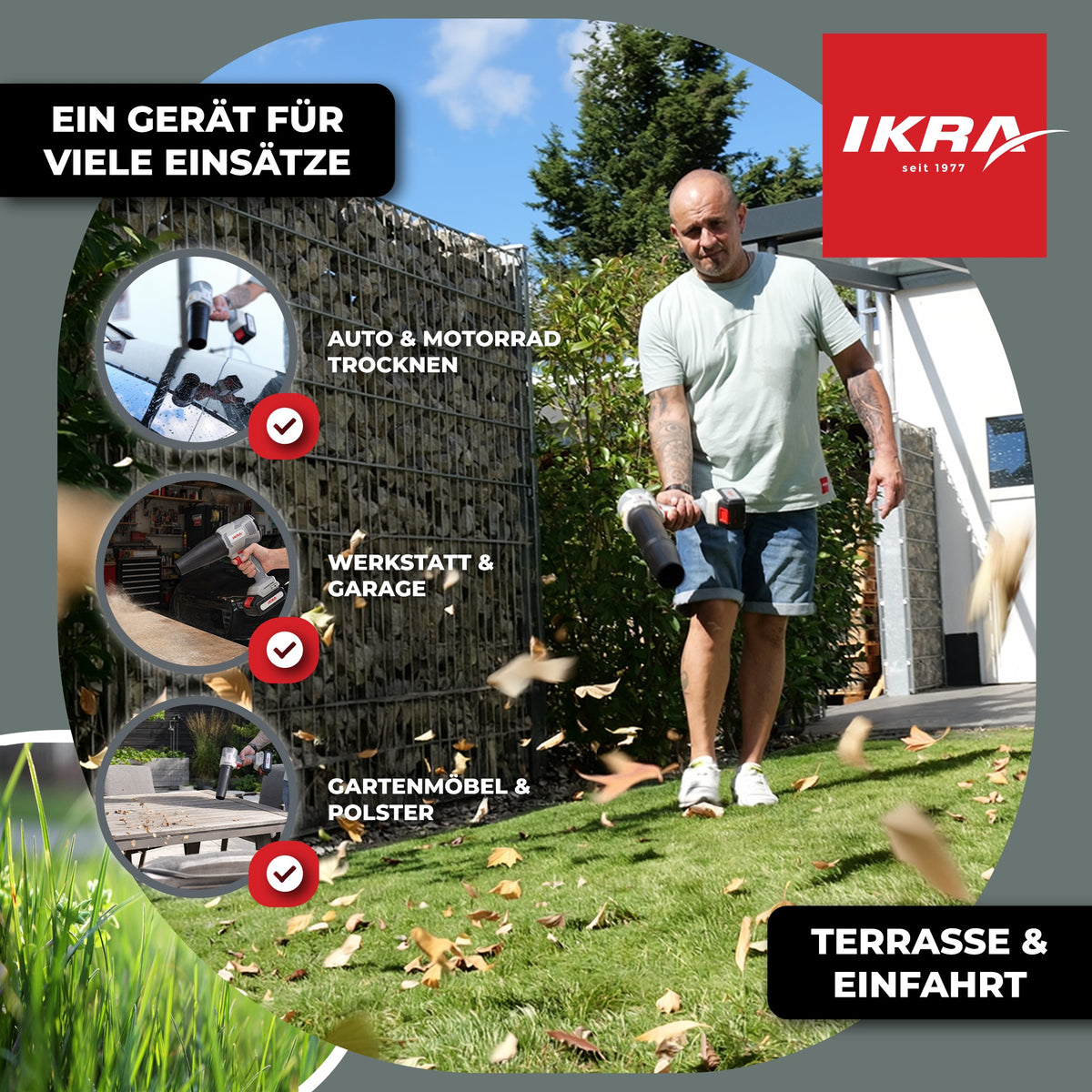 Akku Laubbläser IATB 20