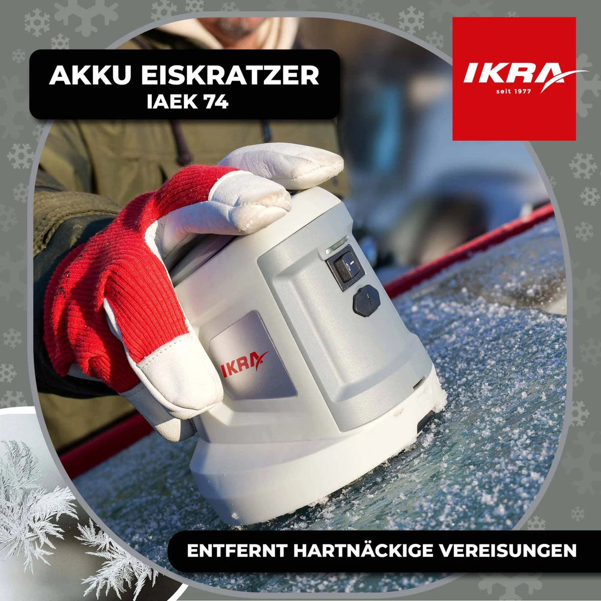Akku Eiskratzer IAEK 74